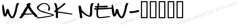 WASK NEW字体转换